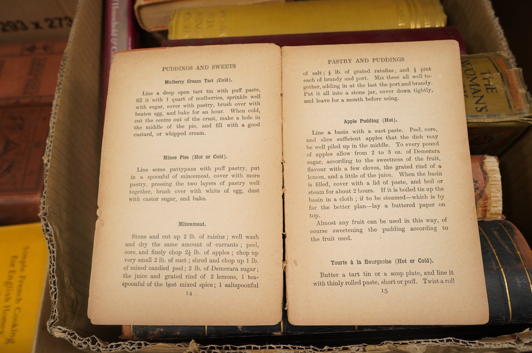 Hobbs, Samuel - The Kitchen Oracle of Modern Culinary Art ... text illus.; original cloth. (1886); Salis, Mrs. de - The Housewife's Referee ... text illus.; original cloth. Wright, Richardson - The Bed-Book of Living and